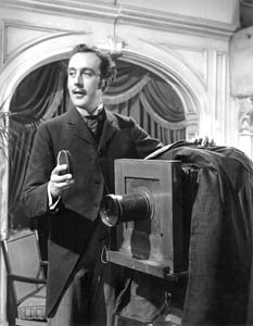 Dennis Price, star of Kind Hearts and Coronets, makes a cameo appearance in The Magic Box, 1951.